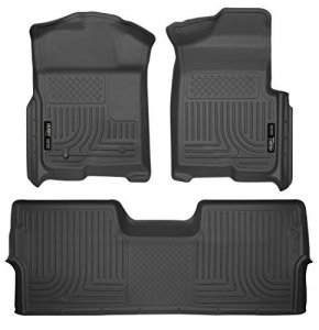 Husky 98331 Liners Front  2nd Seat Floor Liners (footwell Coverage)  F