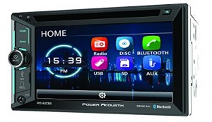 Power PD623B 6.2 Double Din Dvd Receiver With Bluetooth