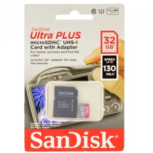 Sandisk SDSQUB3-032G-ANCIA Ultra Plus 32gb Class 10v10 Uhs-i Microsdhc