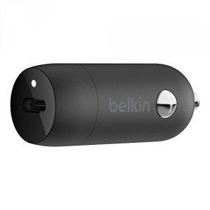 Belkin CCA003BTBK 20w Car Chrg Standalone Blk