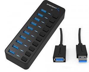 Sabrent HB-BU10 10port 60w Usb 3.0 Hub With