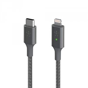 Belkin CAA006BT04GR Smart Led Cable C-ltg Br 4 Gray