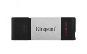 Kingston DT80/64GB Memory Flash Dt80 64gb 64gb Usb-c 3.2 Gen 1 Datatra