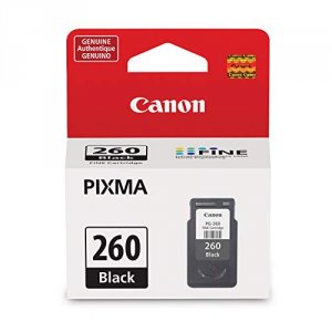 Original Canon 3707C001 Pg-260 Ink Cartridge - Black - Inkjet - 1 Each