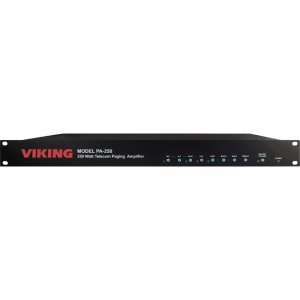 Viking VK-PA-250 250 Watt  70v Telecom Paging Amplifier