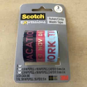 Brother TZEMT3US01M3 3pk Washi Tape