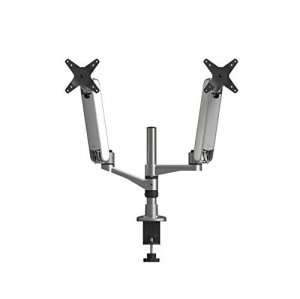 Kantek MA320 Mounting Arm For Monitor - Silver - Taa Compliant - 2 Dis