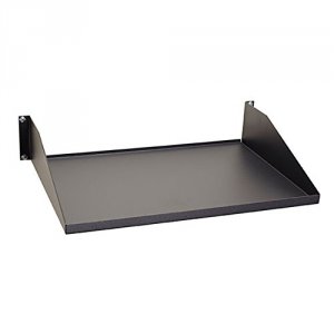 Black RMTS00 2u Heavy Duty Fixed Rackmount Shelf