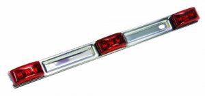 Wesbar 401567 Light Bar Led Red Lens