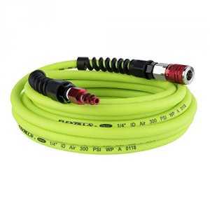 Flexzilla HFZP1425YW2D Pro Air Hose 14in X 25ft W Colorconnex Coupler 