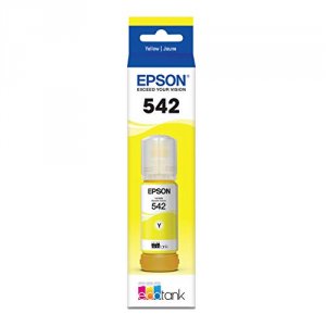 Original Epson T542420-S T542 Pig Yellow Ink Bottle W Sensor