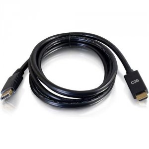 C2g 54432 3ft Displayport To Hdmi 4k Passive Adapter Cable - Black