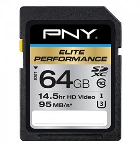 Pny P-SDX64U395-GE Pny Memory Flash P-sdx64u395-ge 64gb Sdhc Cl10 Uhs-