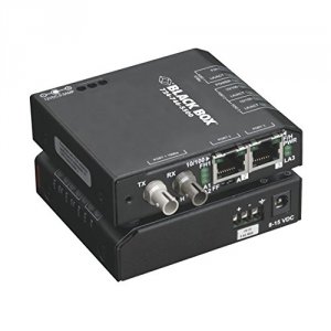 Black LBH100A-PD-ST-24 Extreme Media Converter Switches, 10-10