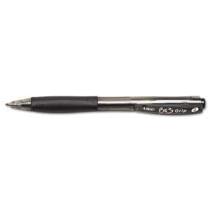 Bic BU360BK Bu3 Retractable Ballpoint Pen - Medium Pen Point - 1 Mm Pe