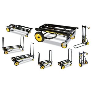 Advantus AVT 86201 Multi-cart 8-in-1 Cart - 500 Lb Capacity - 4 Caster