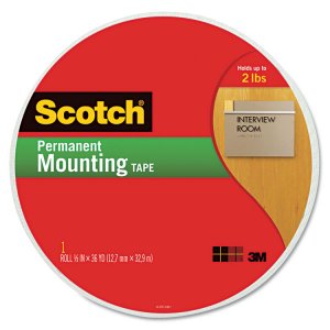 3m MMM 110 Scotch Removable Poster Tape - 6.25 Ft Length X 0.50 Width 