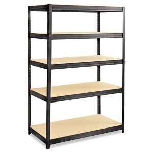 Safco SAF 6245BL Safco Heavy-duty Boltless Steel Shelving Unit - 5 Tie