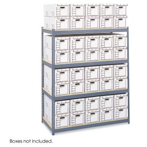 Safco 05260 Safco Archival Shelving Steel Frame Box 1 Of 2 - 69 X 33 X