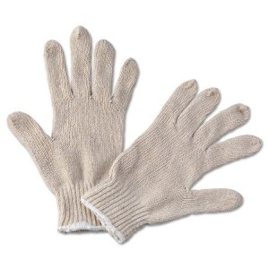 Boardwalk BWK782 Gloves,cttn Rvrsbl Nat Lg