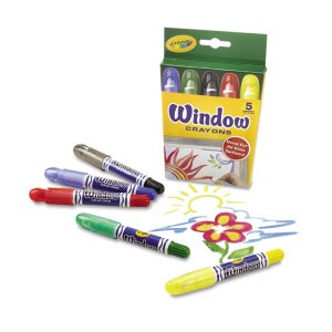 Crayola 529765 Crayon,wshbl,wndw,5st,ast