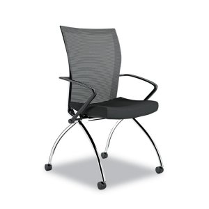 Safco TSH1BB Chair,trning,hbk,2ct,bk