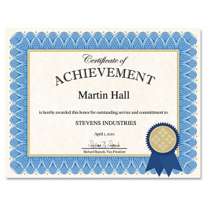 Geographics GEO 47404 Custom Print Award Certificates Kit - 60 Lb - 11