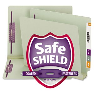 Smead SMD 37725 Smead Legal Recycled Fastener Folder - 8 12 X 14 - 3 E