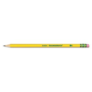 Dixon DIX 13806 Ticonderoga Presharpened No. 2 Pencils - 2 Lead - Yell