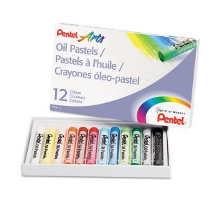 Pentel PEN PHN36 Arts Oil Pastels - Assorted - 1  Set