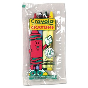 Crayola BSI 520083 Crayon,4pk Cello Wrap,360