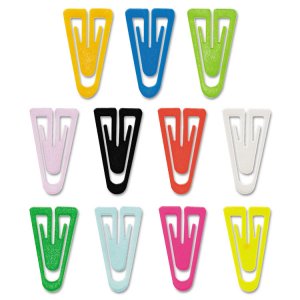 Advantus GEM PC0600 Gem Office Products Triangular Paper Clips - Large