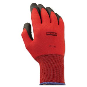 North NF11/10XL Gloves,nylon,10xl,rd