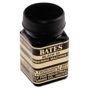 Advantus 9800659 Ink,numberer,1 Oz,bk