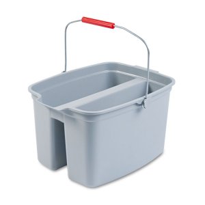 Rubbermaid FG262888GRAY Bucket,plas,dble Util,gy