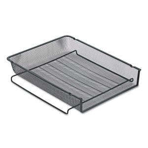 Rolodex 22211ELD Tray,frntld,ltr,mesh,bk