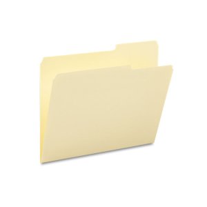 Smead SMD 10385 Smead 25 Tab Cut Letter Recycled Top Tab File Folder -