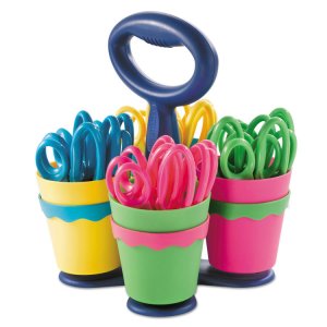 Acme ACM 14756 Westcott Microban Teachers Scissors Caddy - 5 Overall L