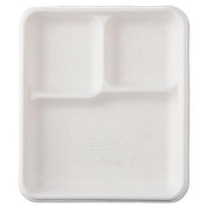 Huhtamaki 22021 Tray,mld Fbr,6comp,4125