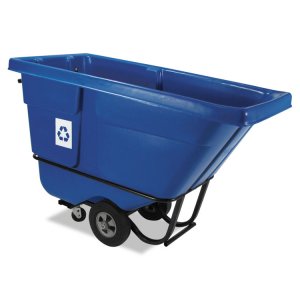 Rubbermaid FG130573BLUE Truck,tilt,frcy,12cu Yd