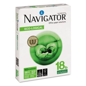 Navigator NEL1118 Paper,18lb,97br,multi,bwh