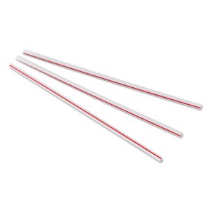 Dixie HS551 Straw,unwrpd,5.5,wh