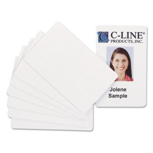 C-line CLI 89007 Graphics Quality Video Grade Pvc Card - 100pk, 89007