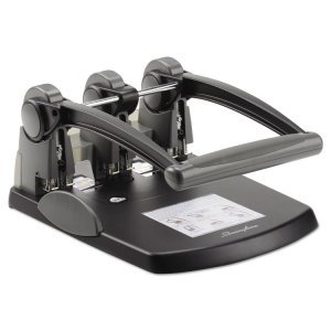 Acco SWI 74194 Swingline Extra-high Capacity 3-hole Punch - Fixed Cent