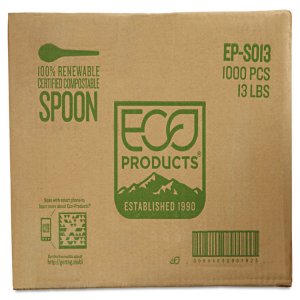 Eco-products,inc. EP-S015 Kit,plantware Cutlery,wh