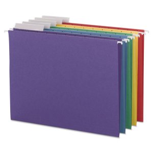 Smead SMD 64020 Smead 13 Tab Cut Letter Recycled Hanging Folder - 8 12