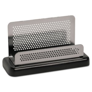 Rolodex E23578 Holder,buscrd,mtbk