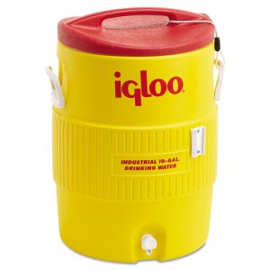 Igloo WHTB-592 Cooler,10 Gl,plastc,ylrd