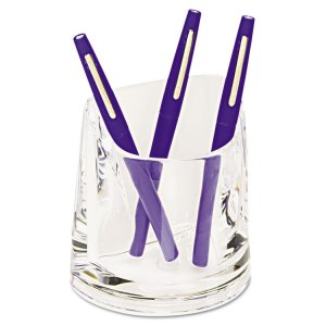 Acco S7010137 Cup,pen,acrylic,clr