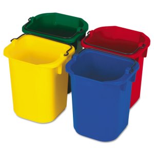 Rubbermaid FG9T83010000 Bucket,sanitize,4 Colors